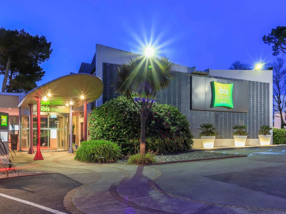 Hotel Ibis Styles Lorient Caudan Exterior foto